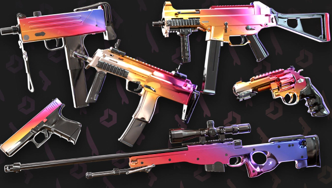 cs2 fade skins for weapons