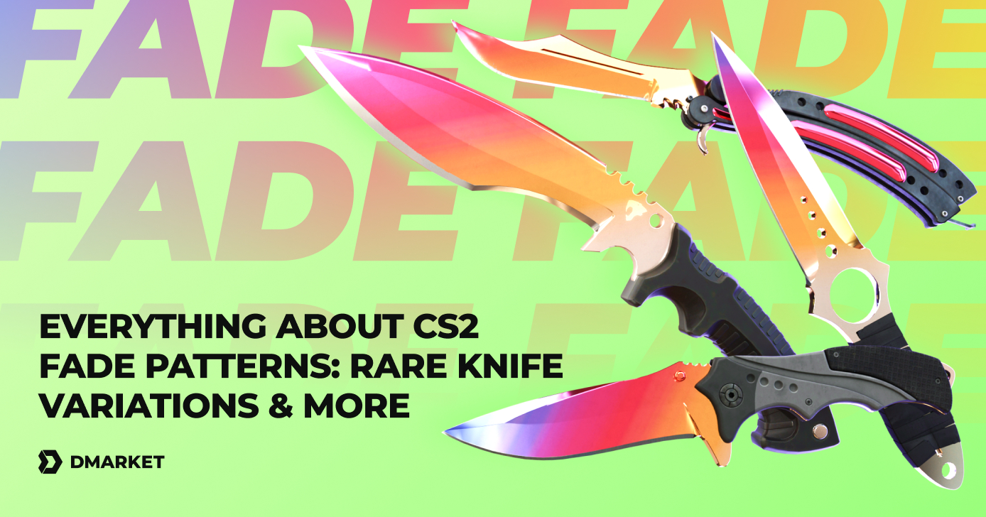 Everything about CS2 Fade Patterns: Rare Knife Variations and More