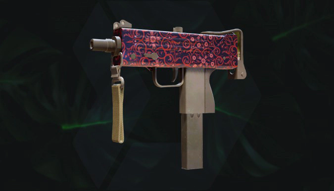 MAC-10 Red Filigree