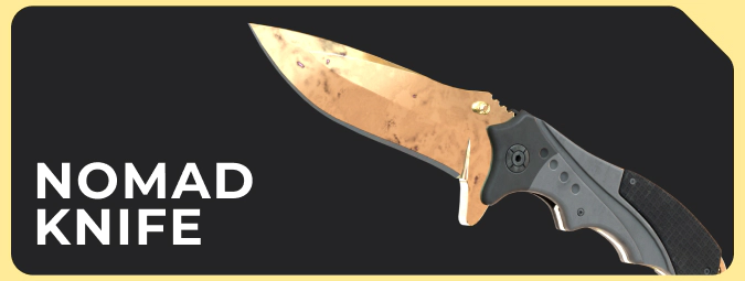 Nomad Knife Case Hardened Gold Gem