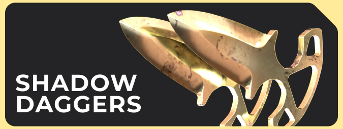 Stiletto Knife Case Hardened Gold Gem