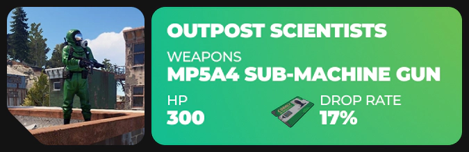 Outpost scientists in rust