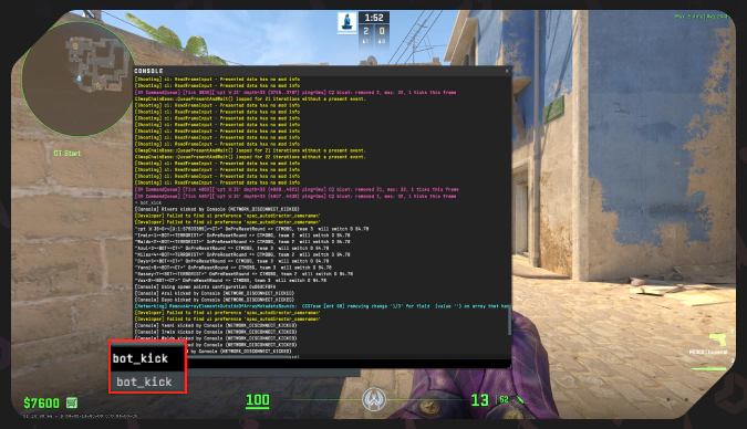 bot_kick in cs2