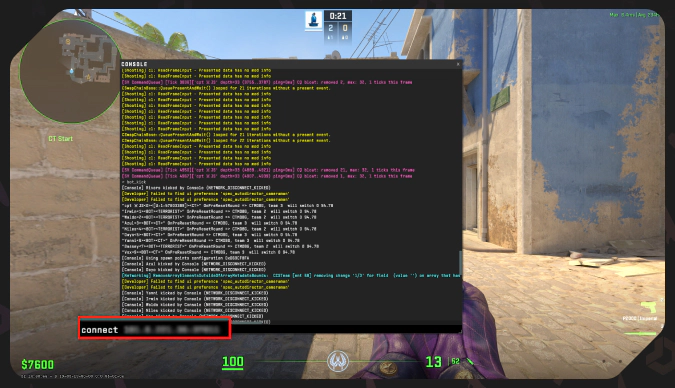 connect command in cs2