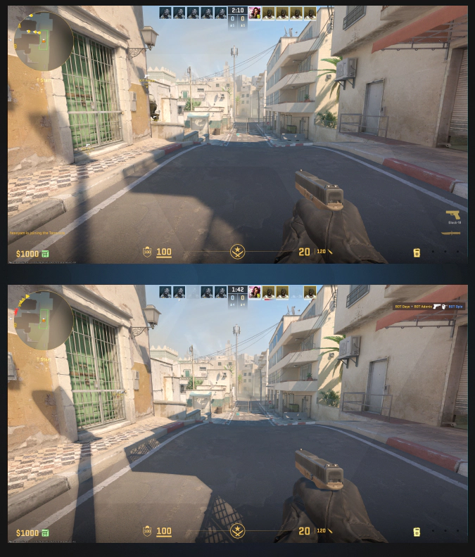 cs2 fps comparison