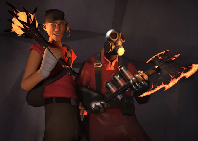 TF2 Pyro Gameplay