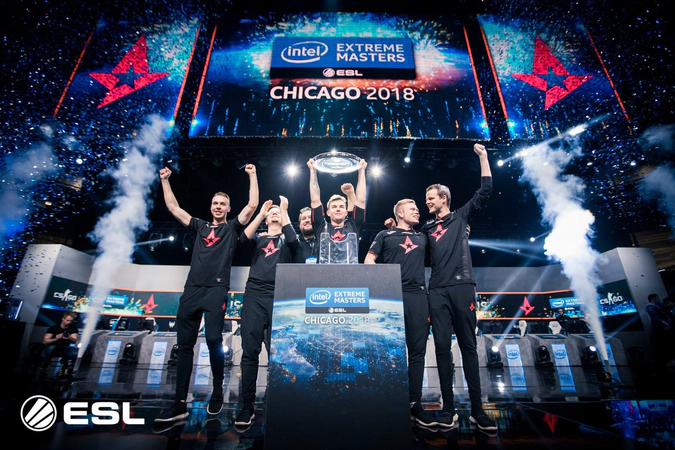 Winner of IEM Chicago 2018 - Astralis