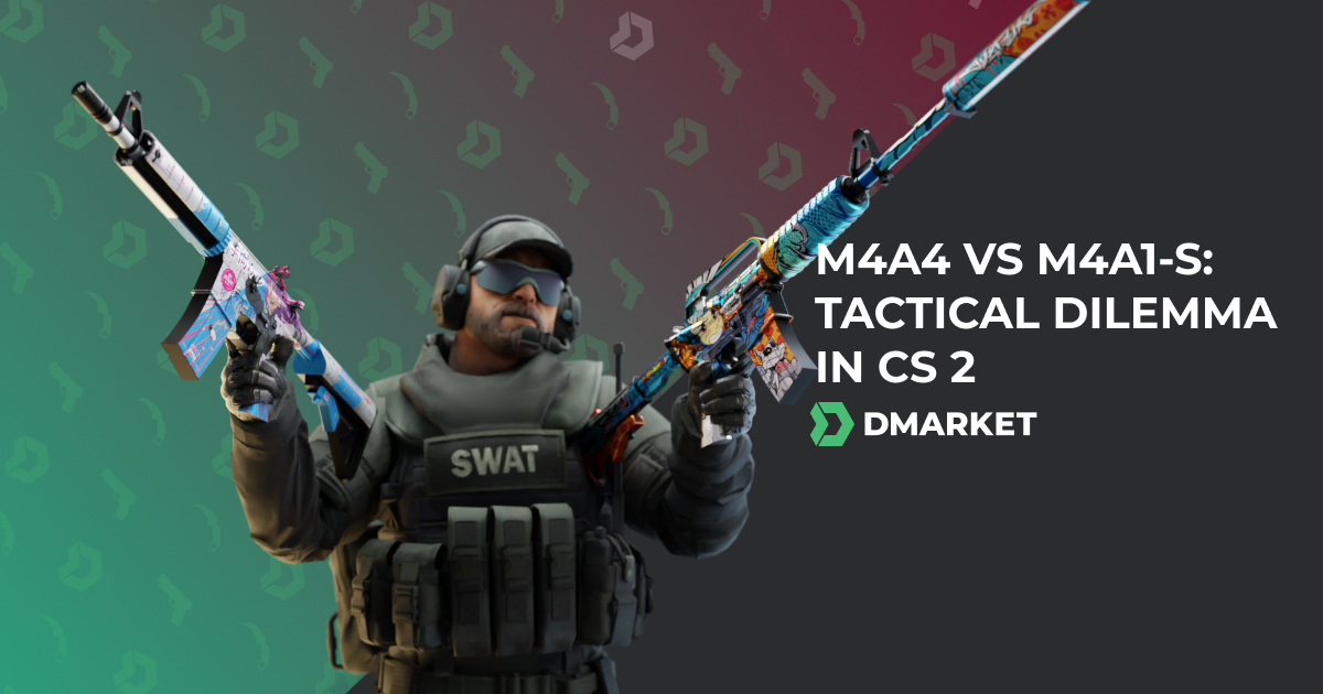 M4A4 vs M4A1-S: Tactical Dilemmas in Counter-Strike 2