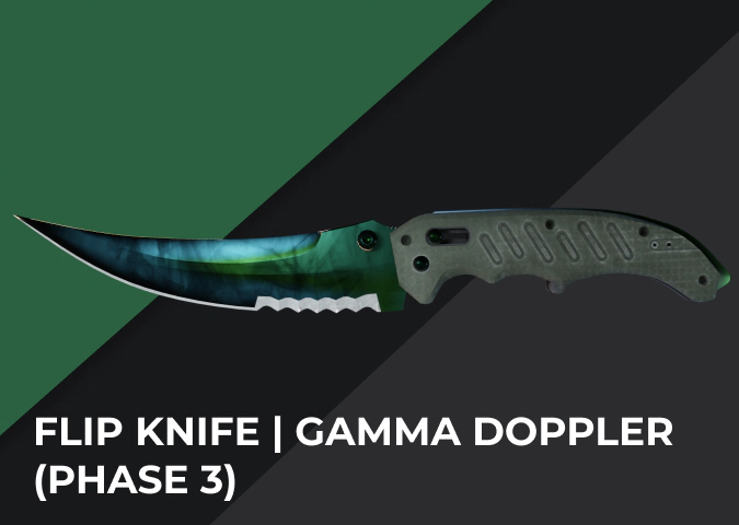 Flip Knife Gamma doppler (фаза 3)