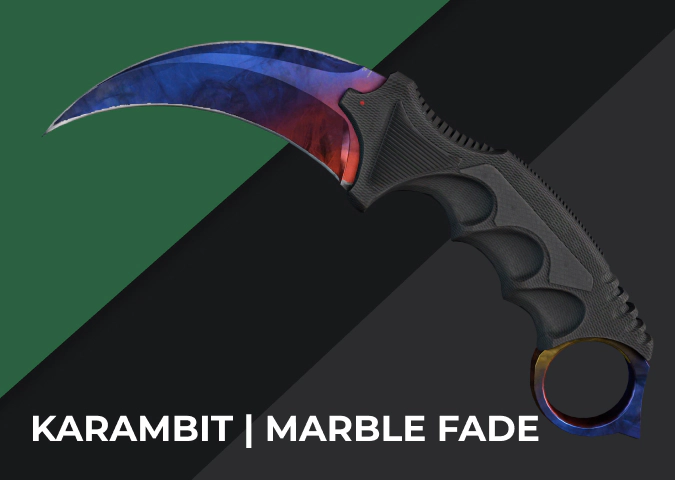 Karambit Marble Fade