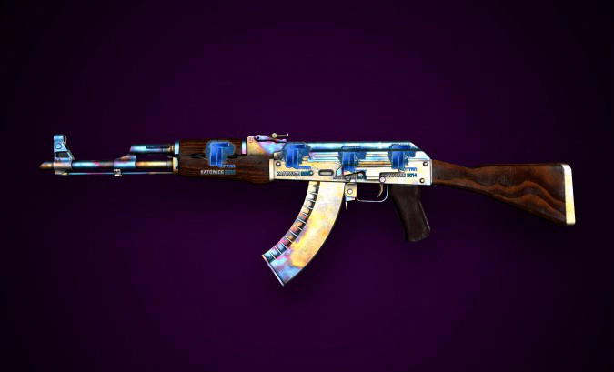 ak 47 case hardened blue gem