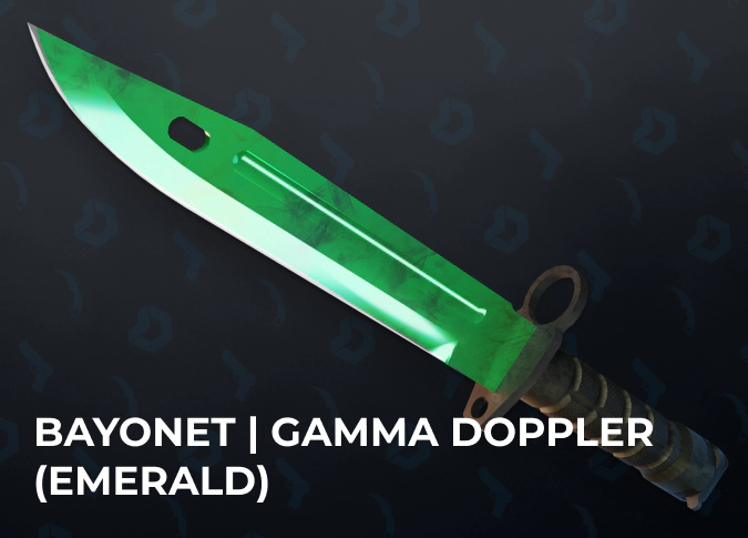 Bayonet Gamma Doppler (Emerald)