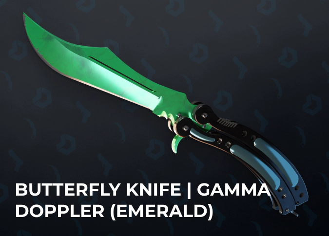 Butterfly Knife Gamma Doppler (Emerald)