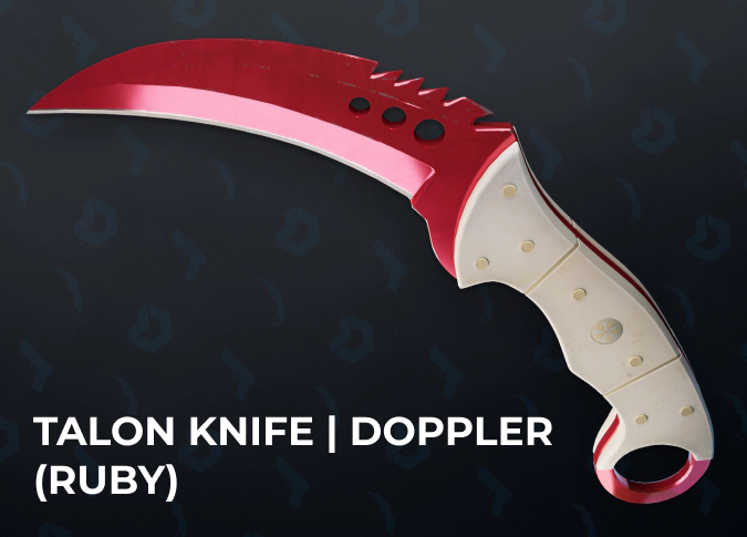 Talon Knife Doppler (Ruby)