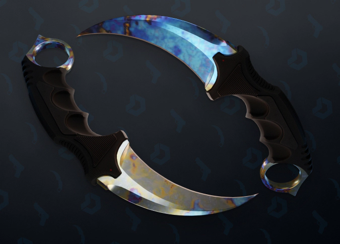 karambit case hardened different patterns