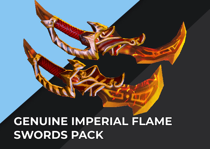Genuine Imperial Flame Swords Pack