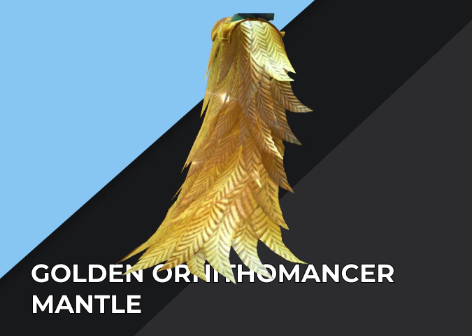 Golden Ornithomancer Mantle