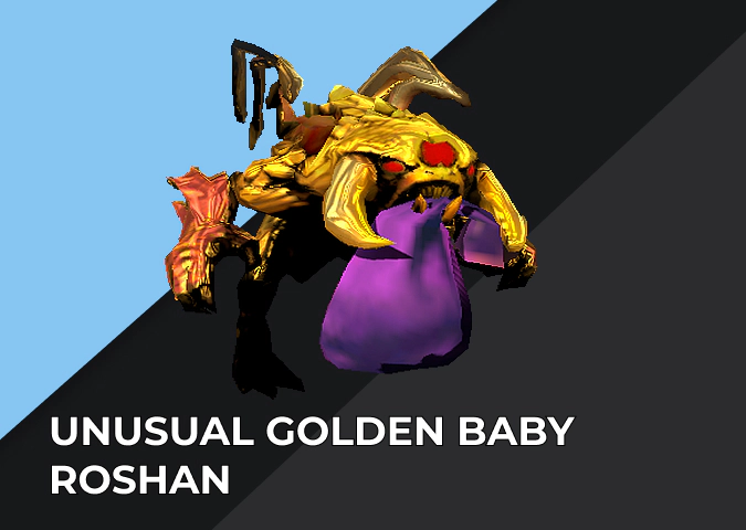 Unusual Golden Baby Roshan