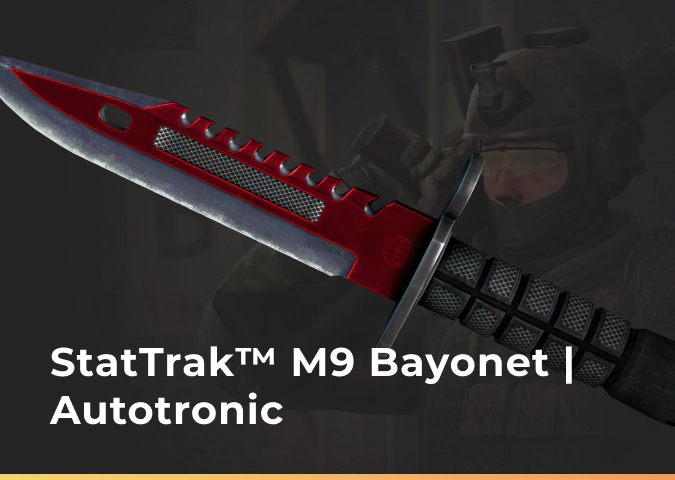StatTrak™ M9 Bayonet | Autotronic