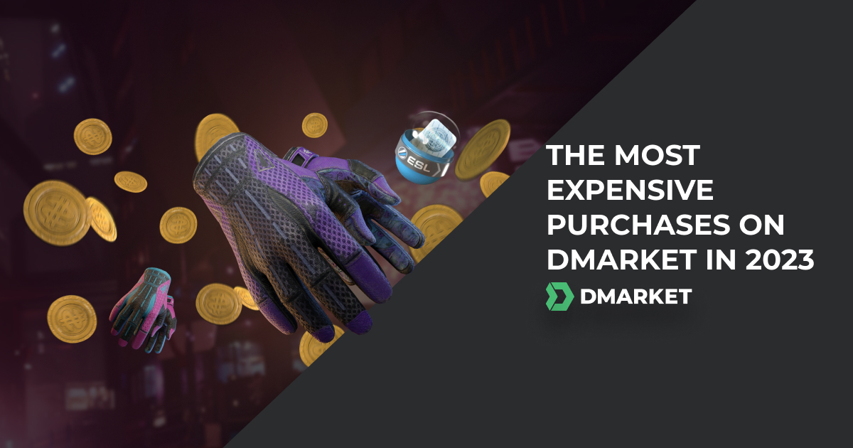 The Most Expensive Purchases on DMarket