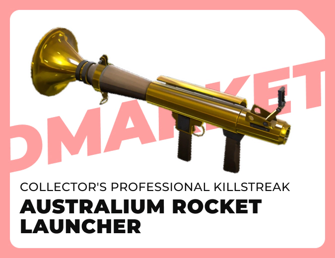 Collector's Professional Killstreak Australium Rocket Launcher