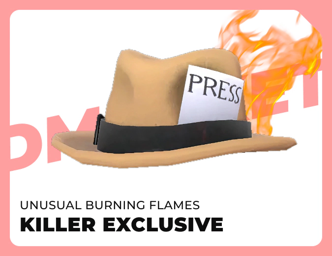 Unusual Burning Flames Killer Exclusive