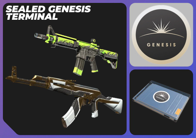 Sealed Genesis Terminal in cs2 and Covert skins
