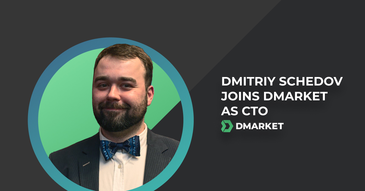 Dmitriy Schedov Joins DMarket as CTO