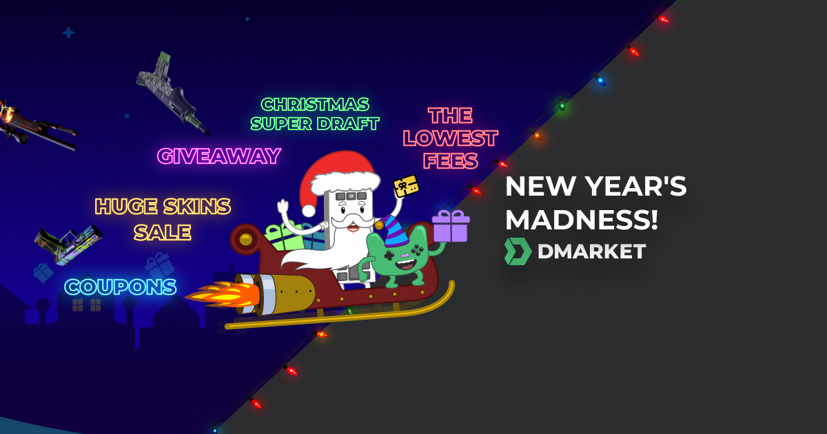 Welcome to New Year’s Madness on DMarket!