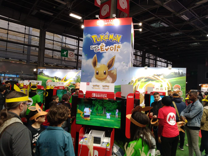 Pokemon on the Paris Games Week 2018 
