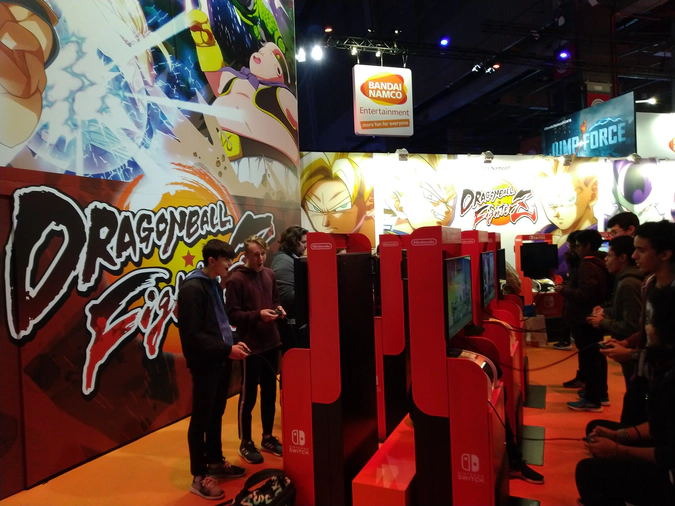 Paris Games Week 2018 dragon ball fighterz