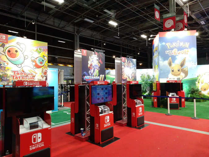 Paris Games Week 2018 nintendo switch