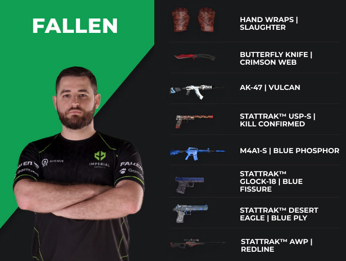 fallen skins