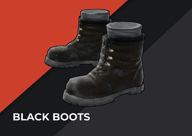 Black Boots Rust
