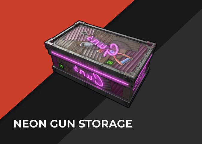 Neon Gun Storage Rust