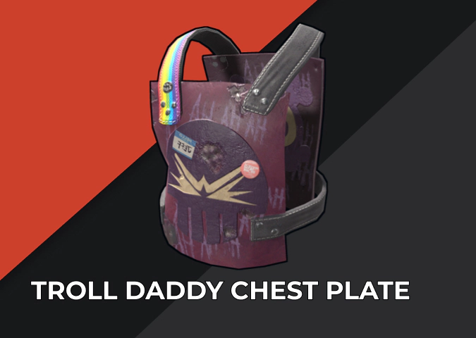 Troll Daddy Chest Plate Rust