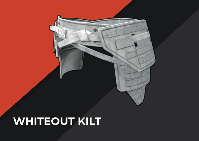 Whiteout Kilt Rust