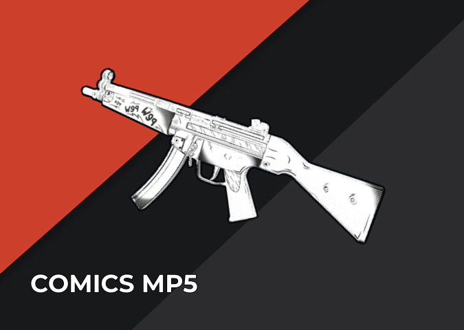 Comics MP5 in Rust