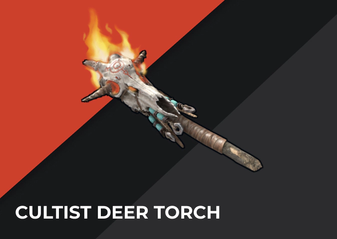 Cultist Deer Torch in Rust