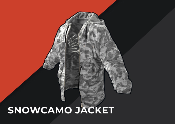 Snowcamo Jacket in Rust