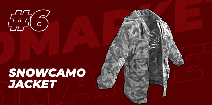 Snowcamo Jacket in Rust