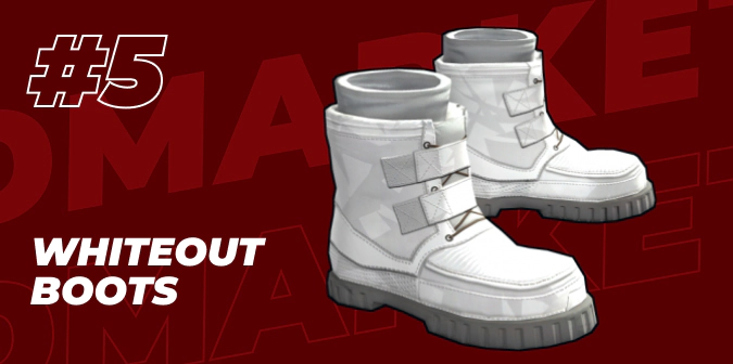 Whiteout Boots in Rust