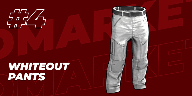 Whiteout Pants in Rust