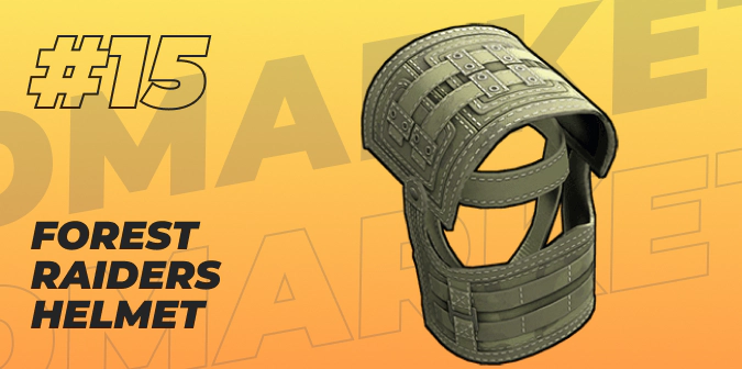 Forest Raiders Helmet in Rust