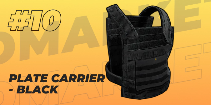 Plate Carrier - Black in Rust