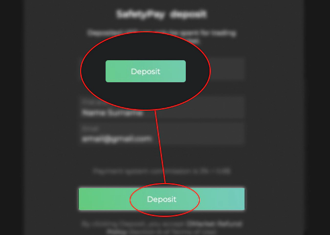 deposit via safetypay