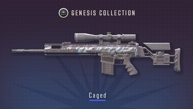 SCAR-20 Caged
