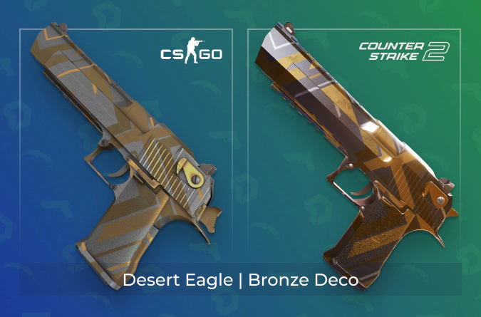 Desert Eagle Bronze Deco