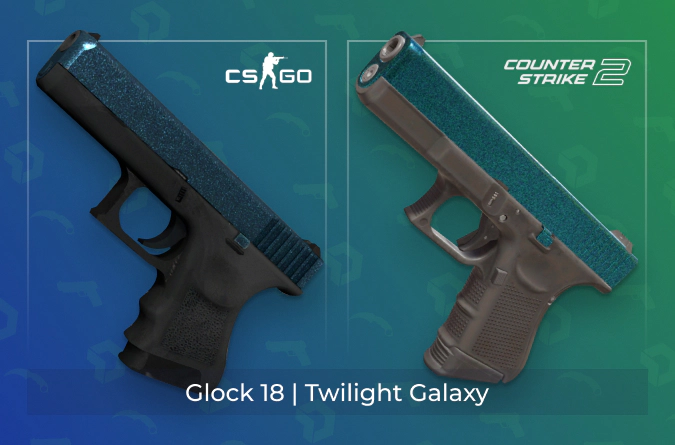 Glock 18 Twilight Galaxy