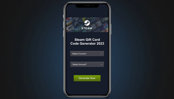 steam gift card code generator scam